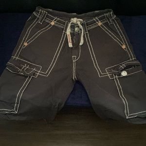Tru Religion cargo shorts